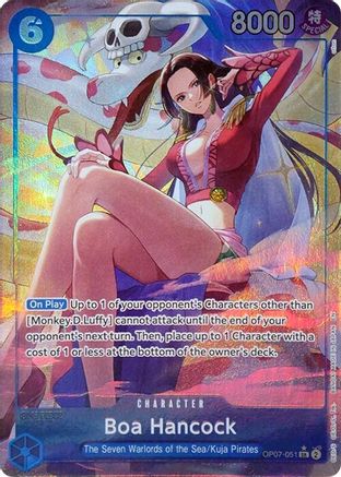 Boa Hancock (Seven Warlords of the Sea Binder Set) (Alternate Art) [One Piece Promotion Cards]