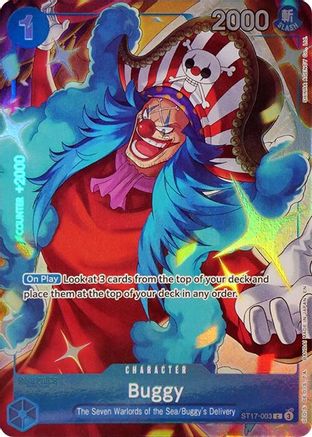 Buggy (Seven Warlords of the Sea Binder Set) [One Piece Promotion Cards]