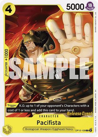 Pacifista [Legacy of the Master Release Event Cards]