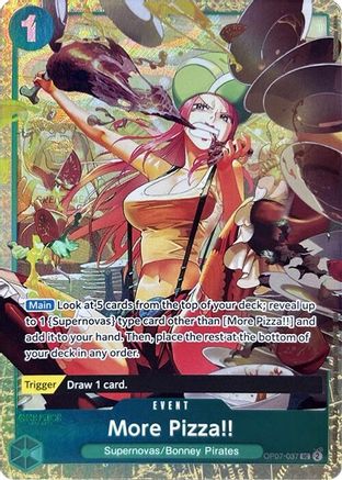More Pizza!! (Premium Card Collection -Best Selection Vol. 4-) [One Piece Promotion Cards]