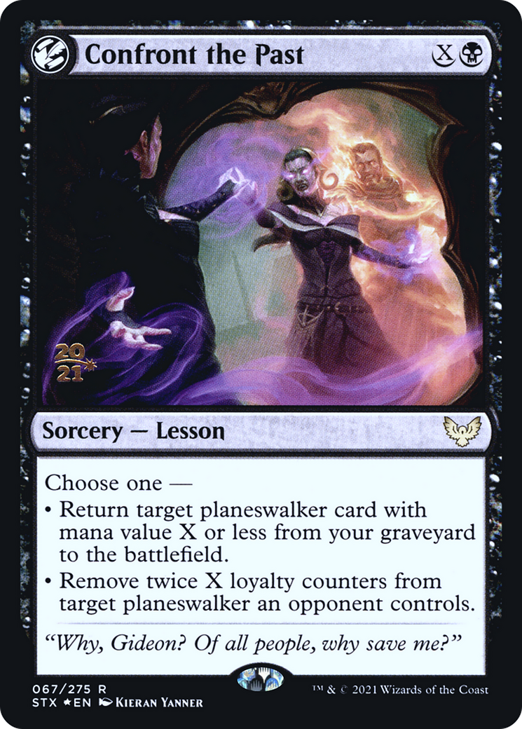 Confront the Past [Strixhaven: School of Mages Prerelease Promos]