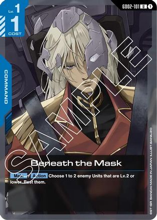 Beneath the Mask (GD02-101) - Dual Impact