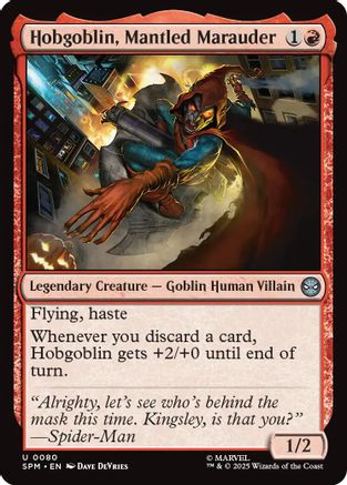 Hobgoblin, Mantled Marauder [Marvel's Spider-Man]