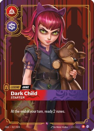 Annie - Dark Child (Starter) (017/024) - Origins Proving Grounds