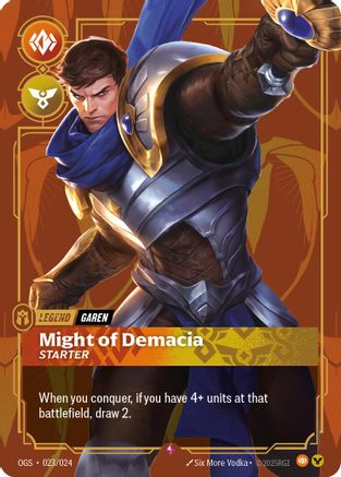 Garen - Might of Demacia (Starter) (023/024) - Origins Proving Grounds