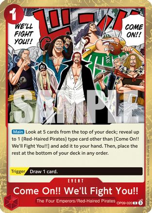 Come On!! We'll Fight You!! (Reprint) [Premium Booster -The Best- Vol. 2]