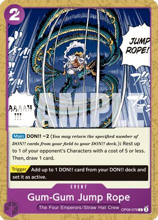 Gum-Gum Jump Rope (Reprint) [Premium Booster -The Best- Vol. 2]