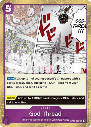God Thread (Pirate Foil) [Premium Booster -The Best- Vol. 2]