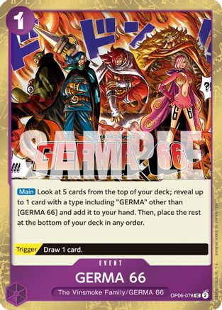 GERMA 66 (Pirate Foil) [Premium Booster -The Best- Vol. 2]
