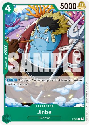 Jinbe (P-063) (Reprint) [Premium Booster -The Best- Vol. 2]