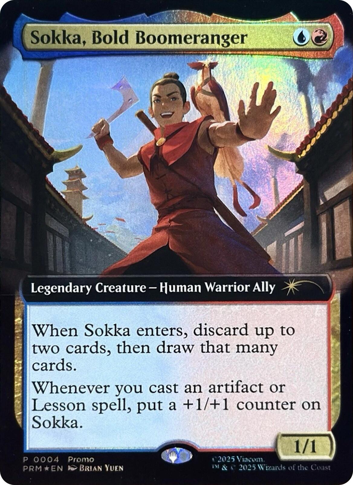 Sokka, Bold Boomeranger (Extended Art) [Media Promos]