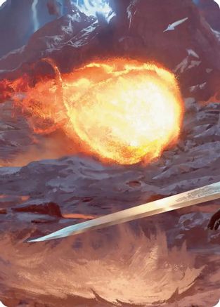 Duelist's Flame Scene Art Card [FINAL FANTASY Art Series]