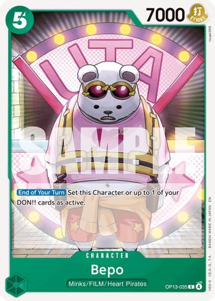 Bepo [Carrying On His Will]