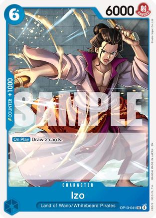Izo [Carrying On His Will]