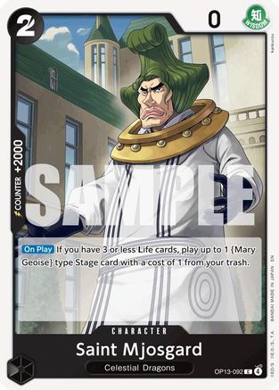 Saint Mjosgard [Carrying On His Will]