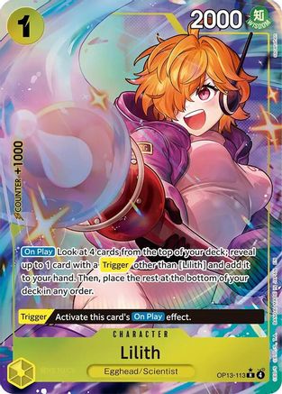 Lilith (Alternate Art) [Carrying On His Will]