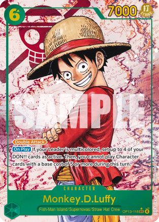 Monkey.D.Luffy (Parallel) [Carrying On His Will]