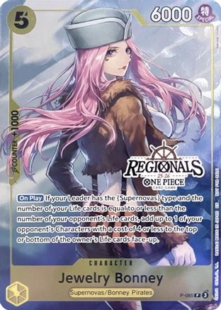 Jewelry Bonney (CS 25-26 Regionals Textured Chase Promo) [One Piece Promotion Cards]