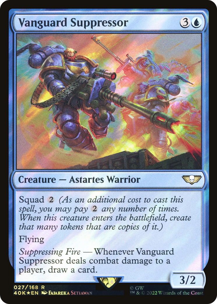 Vanguard Suppressor (Surge Foil) [Warhammer 40,000]