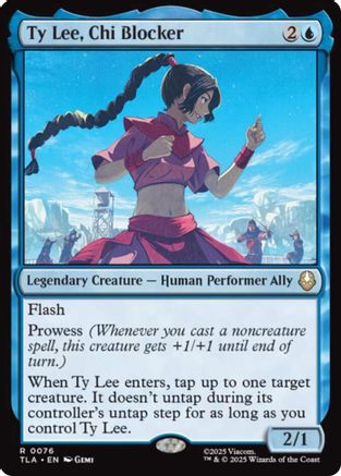 Ty Lee, Chi Blocker [Avatar: The Last Airbender]