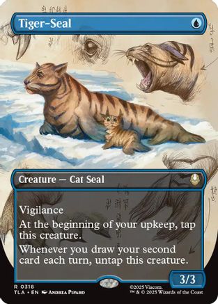 Tiger-Seal (Borderless) [Avatar: The Last Airbender]