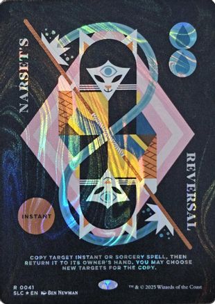 Narset's Reversal (Halo Foil) [Secret Lair Countdown Kit]