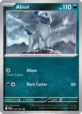 Absol 063- ME02 Phantasmal Flames  - Common