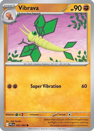 Vibrava (052/094) [Mega Evolution: Phantasmal Flames]