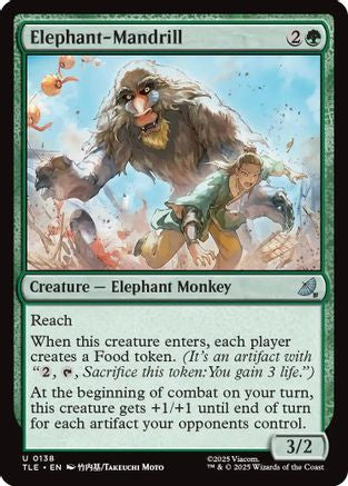 Elephant-Mandrill [Avatar: The Last Airbender: Eternal-Legal]