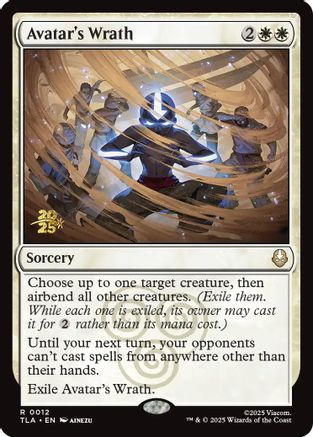 Avatar's Wrath [Avatar: The Last Airbender Prerelease Cards]