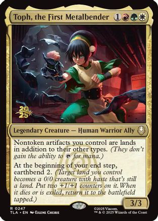 Toph, the First Metalbender [Avatar: The Last Airbender Prerelease Cards]
