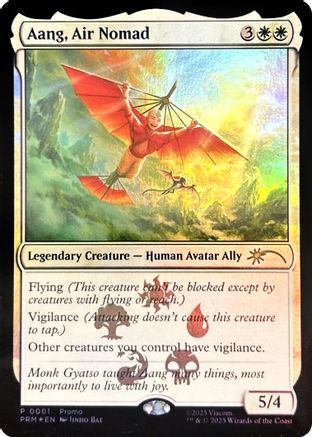 Aang, Air Nomad [Media Promos]
