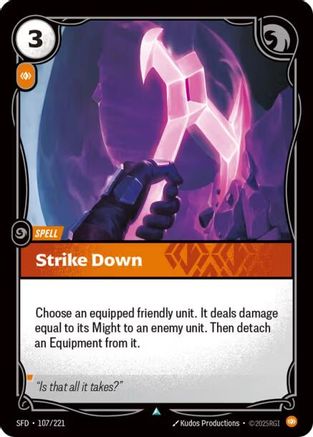 Strike Down (107/221) - Spiritforged