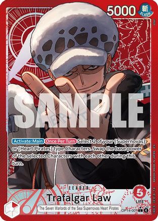Trafalgar Law (Alternate Art) [The Azure Sea's Seven]
