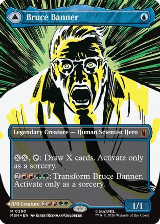 Bruce Banner (Borderless) [Marvel Super Heroes]