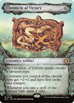 Chronicle of Victory (Showcase) (ECL-346) - Lorwyn Eclipsed
