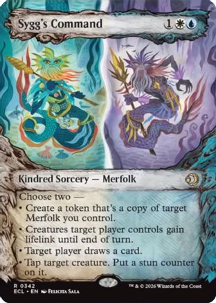 Sygg's Command (Showcase) (ECL-342) - Lorwyn Eclipsed Foil