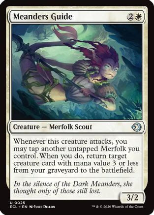 Meanders Guide (ECL-025) - Lorwyn Eclipsed Foil