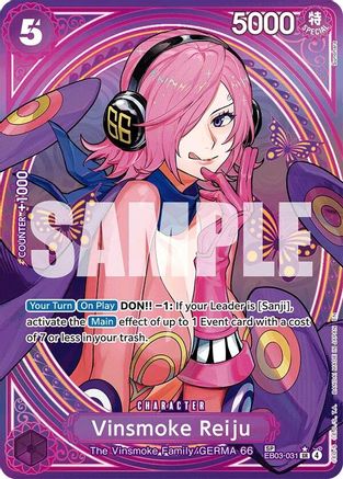 Vinsmoke (SP) (EB03-031) - Extra Booster: One Piece Heroines Edition Foil
