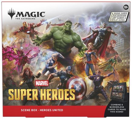 Marvel Super Heroes Scene Box - Heroes United (Release Date: June 19)