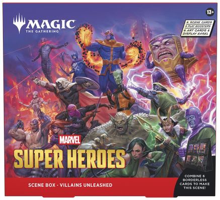 Marvel Super Heroes Scene Box - Villains Unleashed (Release Date: June 19)