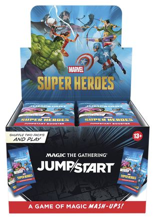 Marvel Super Heroes - Jumpstart Booster Display (Release Date: June 19)