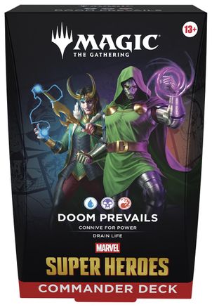 Marvel Super Heroes Commander Deck - Doom Prevails (Release Date: June 19)