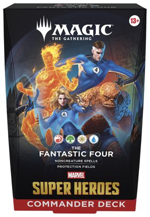 Marvel Super Heroes Commander Deck - The Fantastic Four (Release Date: June 19)