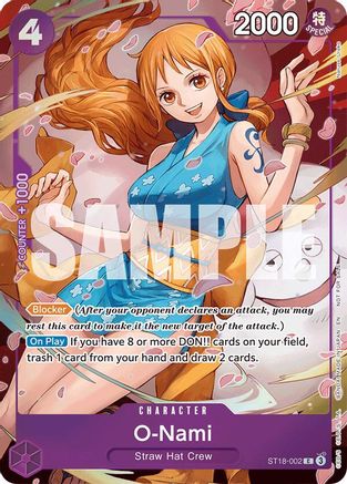 O-Nami - ST18-002 (ST18-002) - Extra Booster: One Piece Heroines Edition Foil
