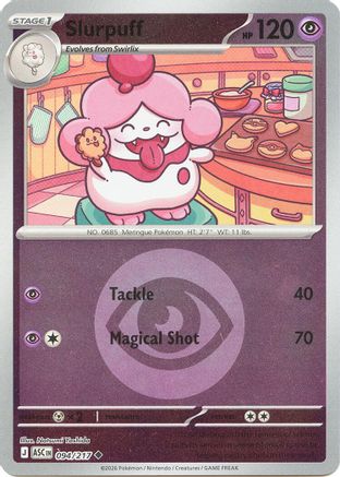 Slurpuff (Energy Symbol Pattern) 094/217 - ME Ascended Heroes Reverse Holofoil - Uncommon