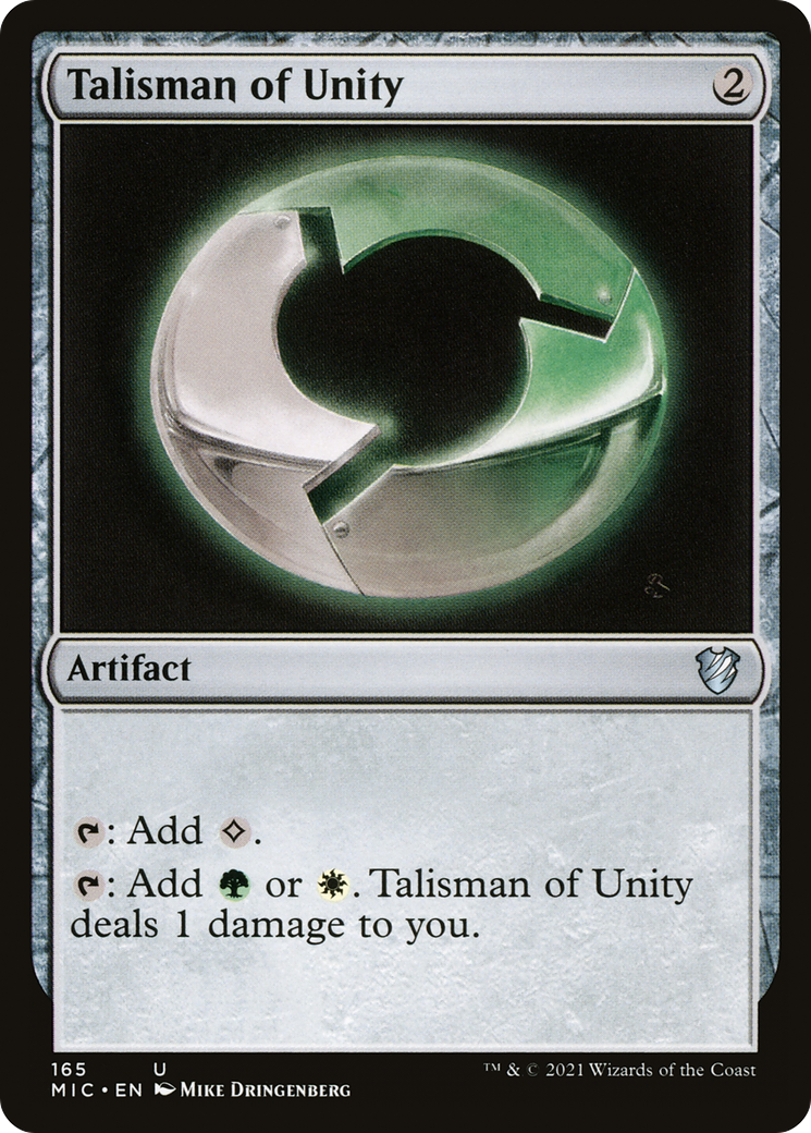 Talisman of Unity [Innistrad: Midnight Hunt Commander]