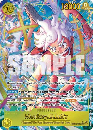 Monkey.D.Luffy (EB04-061) (Alternate Art) (EB04-061) - Adventure on Kami's Island Foil