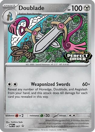 Doublade 067- ME Mega Evolution Promo Holofoil - Promo