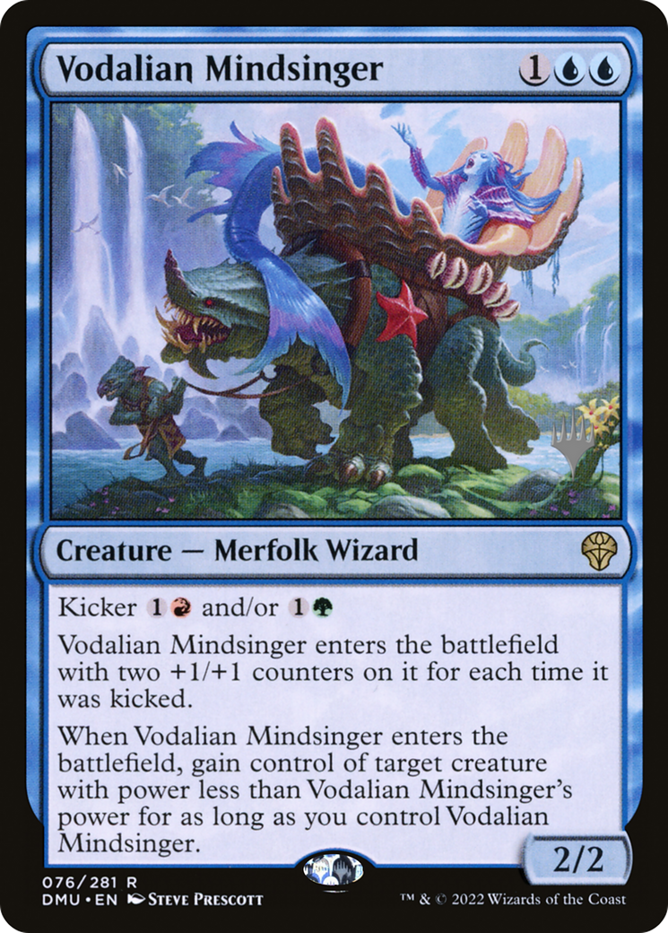 Vodalian Mindsinger (Promo Pack) [Dominaria United Promos]